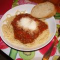 Macarrones a la boloñesa 