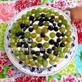 Tarta de uvas con crema mascarpone. Feliz lunes!