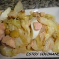 ENSALADA TIBIA DE REPOLLO