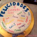 Tu clase en una tarta de cumpleaños
