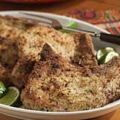 Chuletas de cerdo a la pimienta con limón