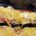ROLLITOS DE BERENJENA CON JAMÓN Y QUESO