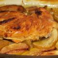 Receta: Pollo a la manzana