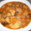 Guiso de verduras con algas