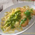 FETUCCINI CON PESTO DE RÚCULA