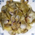 Alcachofas con Almejas