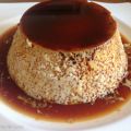 Flan de huevo casero.