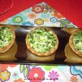 TARTALETAS DE ESPINACAS Y QUESO