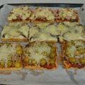 MINI PIZZAS DE PAN DE MOLDE