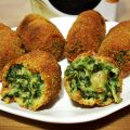 Croquetas de Acelgas y Gambas