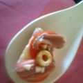 APERITIVO DE TOMATE CON ANCHOAS
