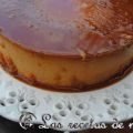 Flan de turrón