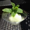 SORBETE DE LIMON Y MENTA