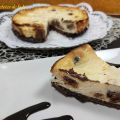 TARTA DE QUESO CON CHOCOLATE