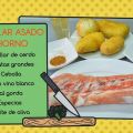 Costillar de cerdo asado al horno con patatas