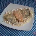 TRUCHAS CON SALSA DE ALMENDRAS