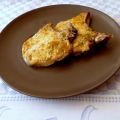 Chuletas de cerdo al horno con salsa de mostaza