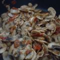 Antipasto de champiñones