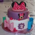 Tarta Y Galletas Minnie Para Arlet