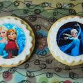 Galletas Frozen con papel de azúcar