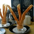 Crujiente de langostinos