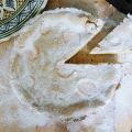 Pastel de queso y avellanas