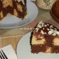 Torta damero de chocolate y vainilla