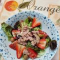 ENSALADA DE FRESAS Y ATUN