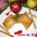 Crujiente de manzanas