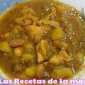 Receta de Estofado de pollo con pimiento y[...]