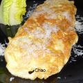 Tortilla de lechuga al queso.