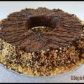 Tarta de chocolate y avellanas