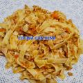 Noodles con verduras y atún, en Thermomix