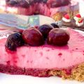 Cheesecake de frutos del bosque (sin horno)