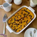 Puding de calabaza y chocolate