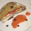 TORTA DE VERDURAS DE LA HUERTA Y QUESO DE CABRA
