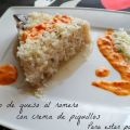 Risotto de queso al romero con crema de[...]