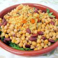 Bulgur con raíz de cúrcuma fresca