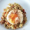 

Quinoa con verduras y huevo poché


