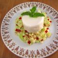 Helado de Yogur sobre Brunoise de manzana y[...]