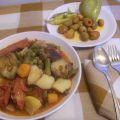 COSTILLAS CON PATATAS Y VERDURAS  PASO A PASO.