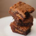 Brownies de dulce de leche