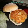 HAMBURGUESA DE SALMÓN Y GAMBAS