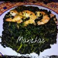 ESPINACAS CON LANGOSTINOS.