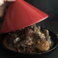 Cordero con frutos y salsa de turrón