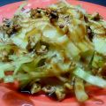 Ensalada de cardo, manzana y nueces