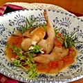 Codornices estofadas, receta de Simone Ortega.