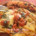 Ravioli de Gambas con salsa de Cigalas