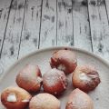 Buñuelos rellenos de Queso y Miel