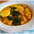 Potaje de Cuaresma con bacalao